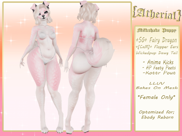 {Atherial} Milkshake Puppy Strawberry