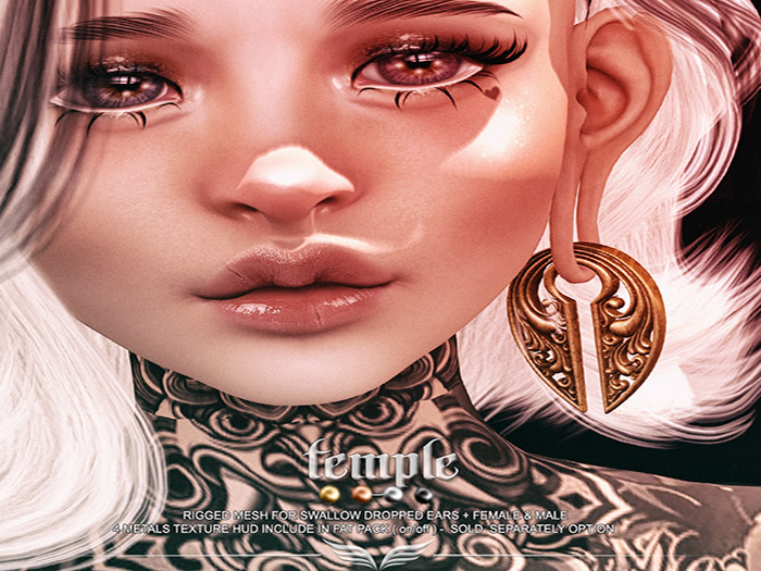 A*S TEMPLE_^^Swallow^^Dropped Ears_FATPACK_(wear me)