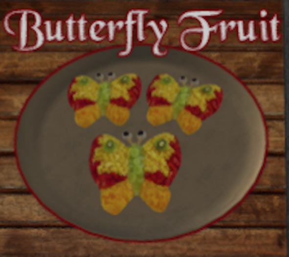 DFS Butterfly Fruit * YUMMY*