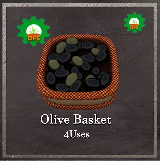DFS Olive Basket Textur
