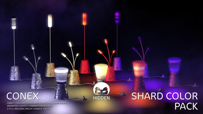 HIDDEN :: CONEX :: SHARD COLOR PACK ::