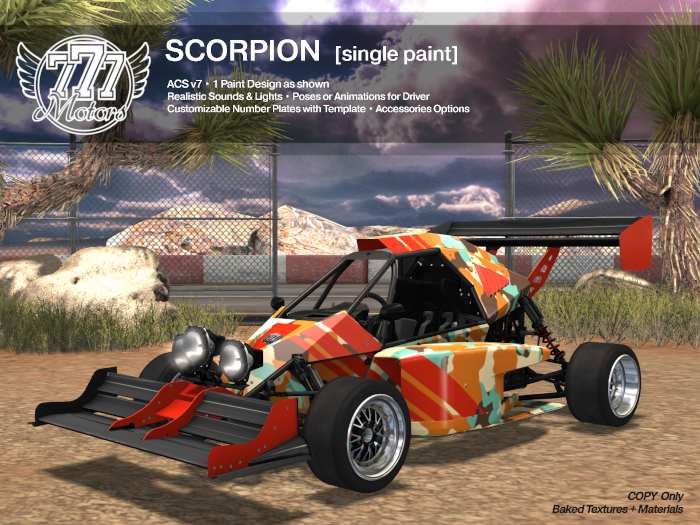 [777] SCORPION - Bright Camo (Add)