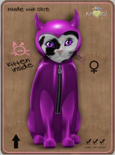 KittyCatS Box - Devil Doll - hOt anGeLS! - Raspberry - Girl - Normal - Female