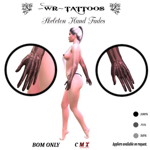 ~WR~ Skeleton Hand Fades