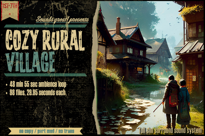 Sounds Great! Ambient System - Cozy Rural Village