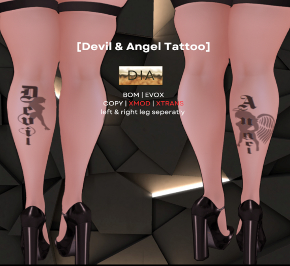 DIA [ Devil & Angel Tattoo]