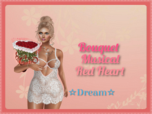Bouquet Musical Red Heart