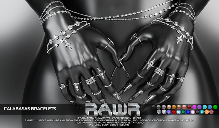 RAWR! Calabasas Bracelets (add me)