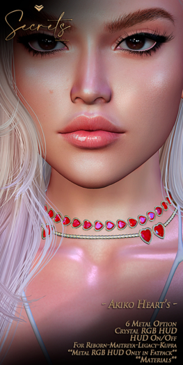 - Secrets - Akiko Heart's - Gold - Boxed -