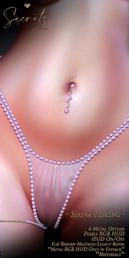 - Secrets - Serena Piercing - Copper - Boxed -