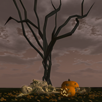 Second Life Marketplace - Song's Napping Skeleton
