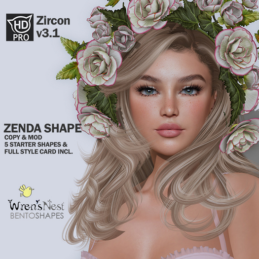 { wren's nest } Zenda shape for Catwa HDPro Zircon