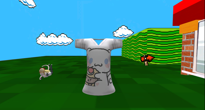 Sanrio Cinnamoroll Kemono V-Neck Mod Free Texture