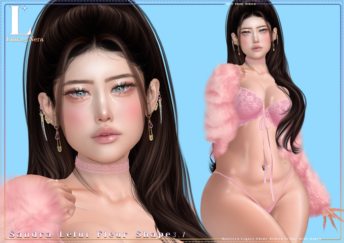 [LunaNera] Sandra Shape Lelut Fleur