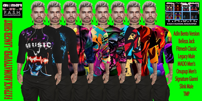 FATPACK AROMATYVIPER - LANGER SHIRT - DEMO