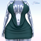 MAITREYA PETITE Emerald Dress