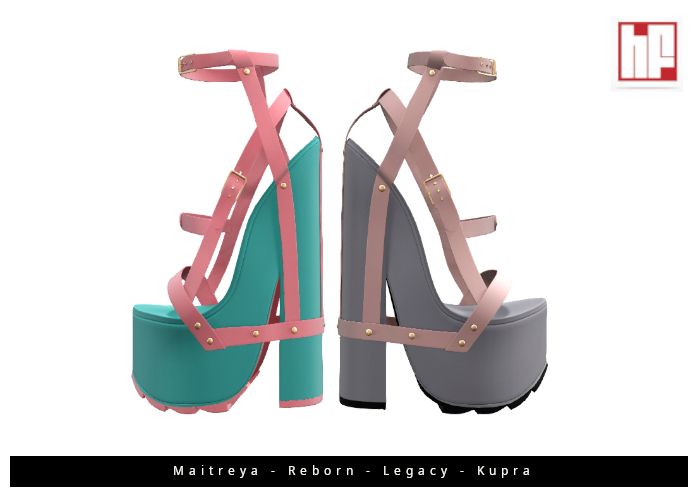 HeelFolly_Retro Strap Platform Heels