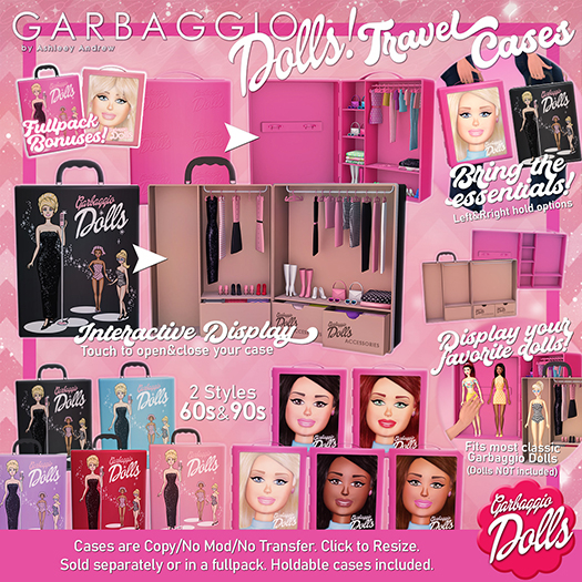 Garbaggio // Doll Travel Cases - Fullpack