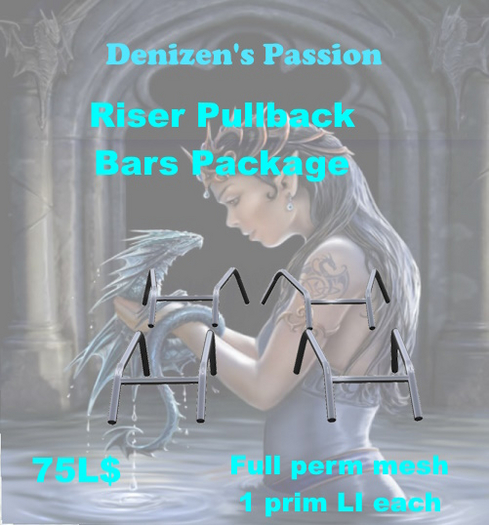 Riser Pullback Bars Pkg