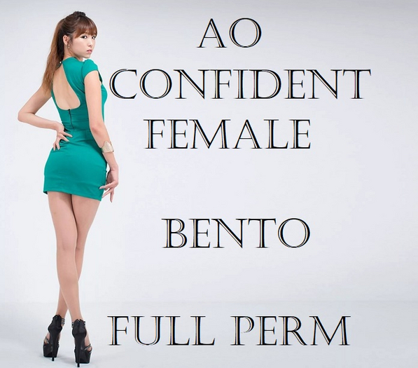AO Confident Female BENTO (HUD)  Full Perm
