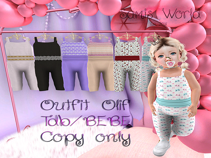(SW) Outfit Olif TDB/BEBE Black