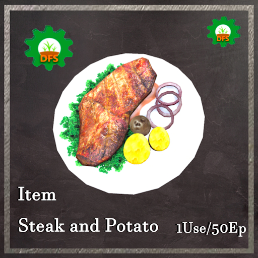 DFS Steak and Potato Textur