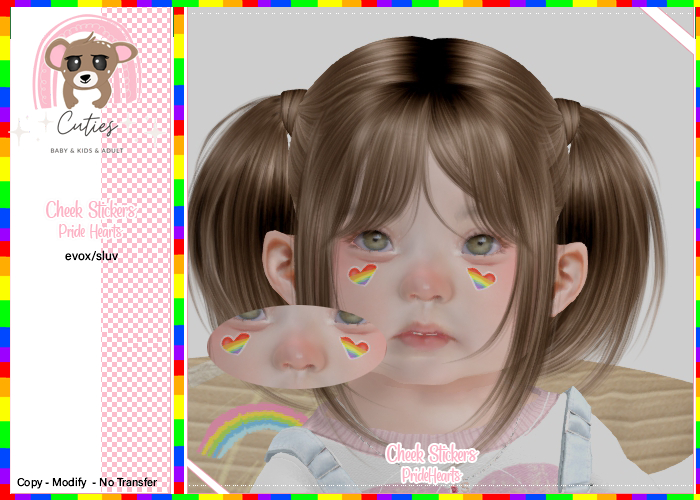 {::Cuties} Pride2023 Stickers TD/EVOX