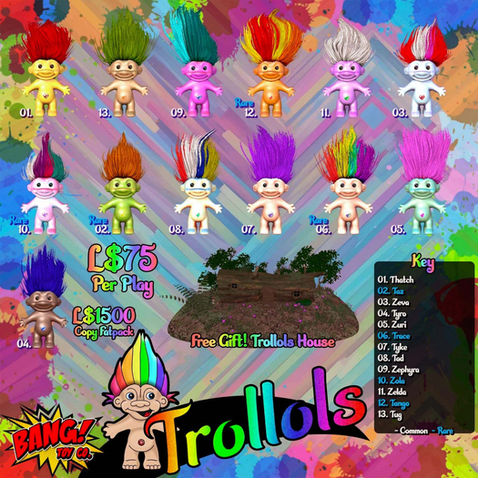 BANG! Toy Co. - Trollols Complete Set