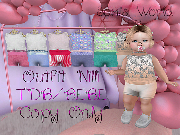 *SW* Outfit Nilli TDB/BEBE Coral