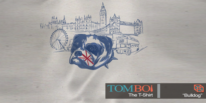 [ tomboi ] The T-Shirt - Bulldog