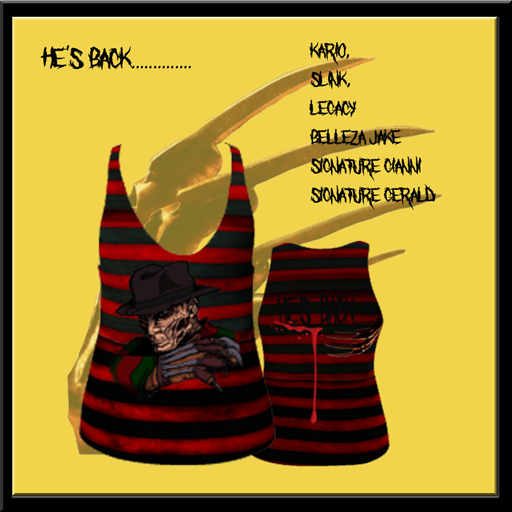 He's Back,,,,,,,,,Tank Top (add)