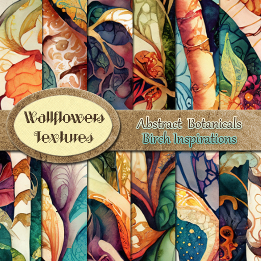 *Wallflowers* Abstract Botanicals - Birch