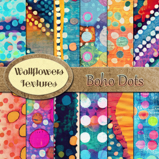*Wallflowers* Boho Dots