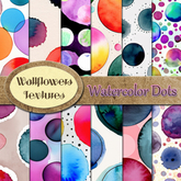 *Wallflowers* Watercolor Dots
