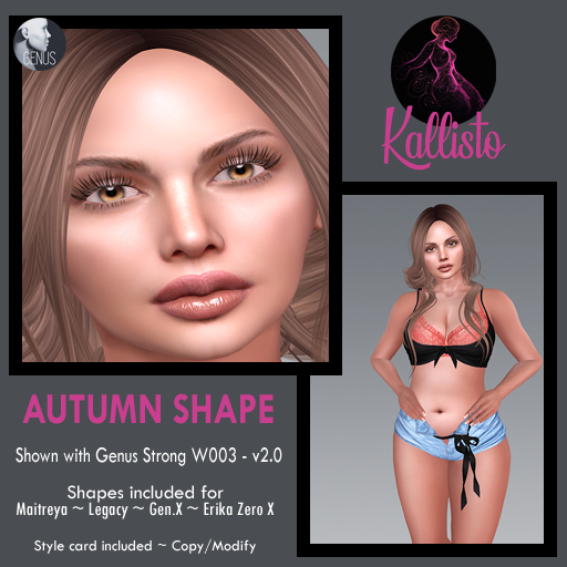 Kallisto ~ Autumn Shape