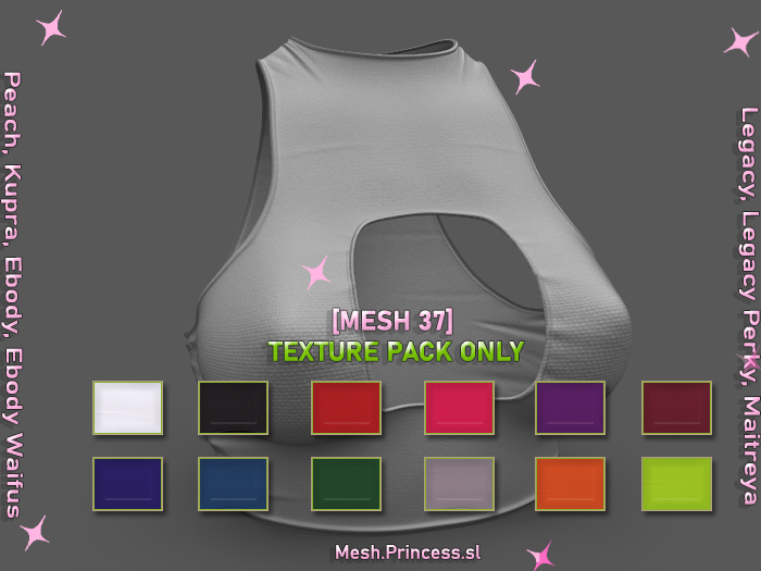 [MeshPrincess TEXTURE PACK] [MESH 37]