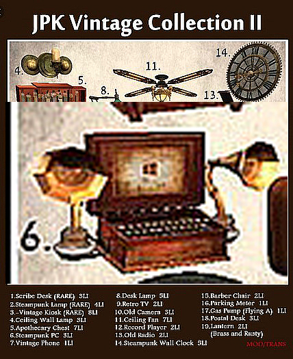 **JPK Vintage Collection2 -Steampunk PC-