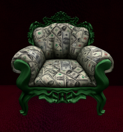 SALE Nouveau Riche Armchair