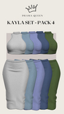 DRAMA QUEEN Kayla Cashmere Set - Pack 4 (ADD)
