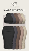 DRAMA QUEEN Kayla Cashmere Set - Pack 1 (ADD)