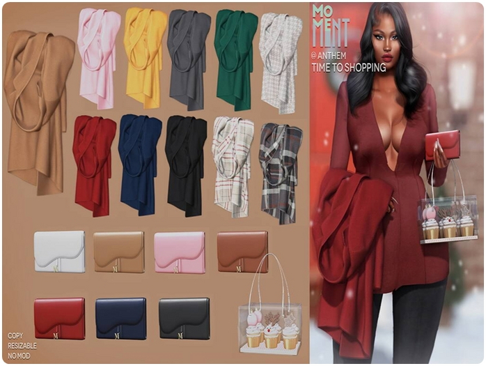 MOVEMENT - Winter coat - Red WEAR ME TO UNPACK*