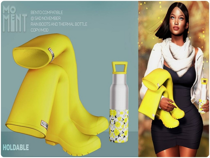MOVEMENT - Winter boots / thermal bottle Y   WEAR ME TO UNPACK*