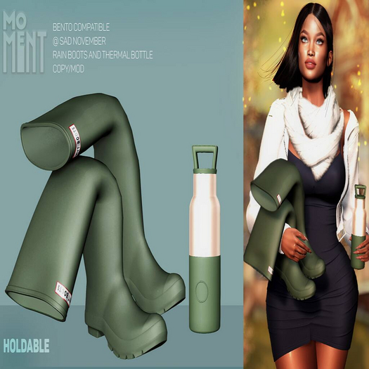 MOVEMENT - Winter boots / thermal bottle A   WEAR ME TO UNPACK*