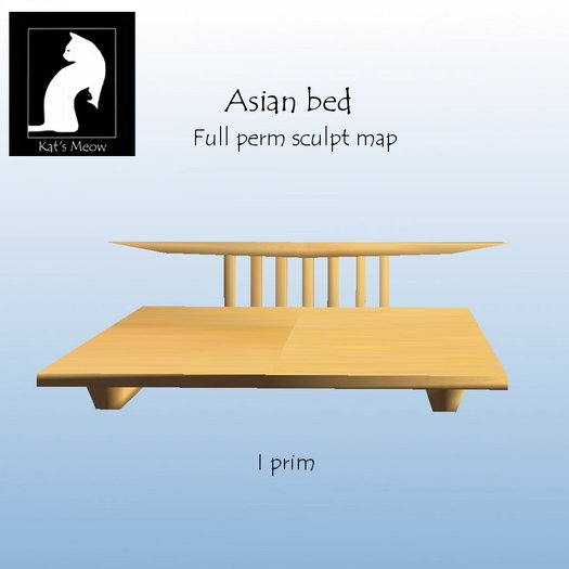 KM Asian bed sculpt map *FULL PERM*