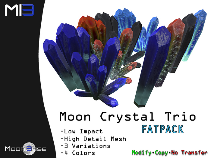 [MB3] Moon Crystal Trio - FATPACK