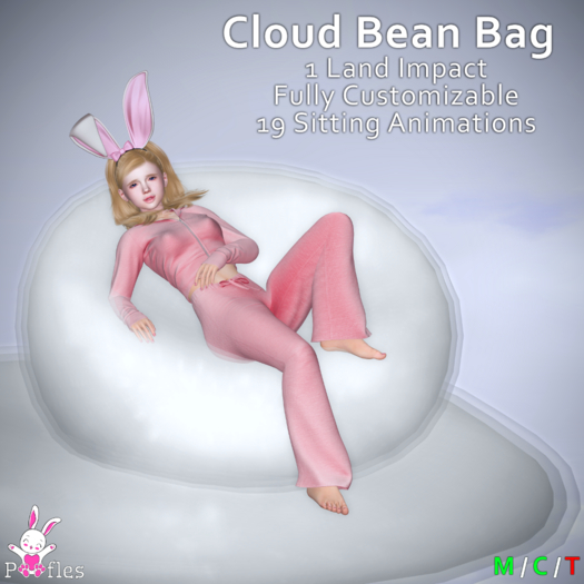 {Poofles} Cloud Bean Bag