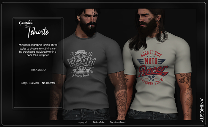 Animosity - Graphic Tee - Mini Pack 
