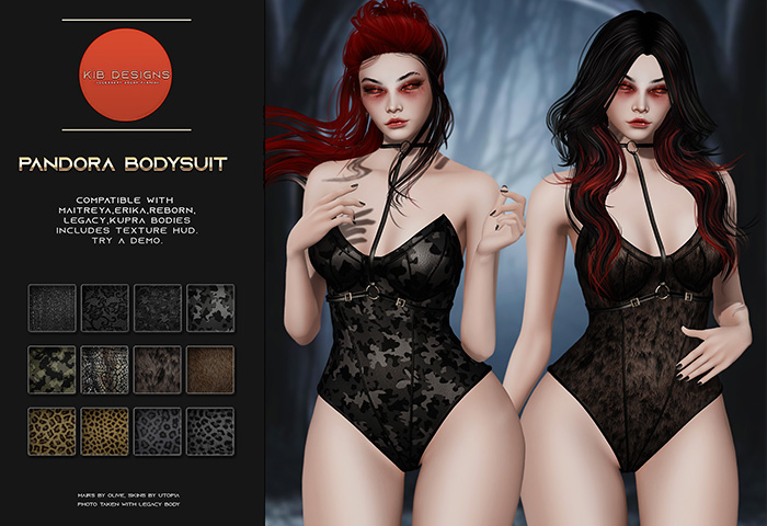 KiB Designs - Pandora Bodysuit DEMO 