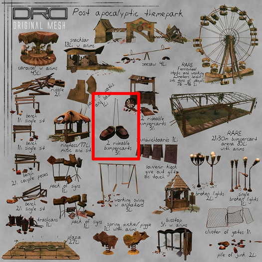 -DRD- EL - Themepark - Bumpercarts Rideable