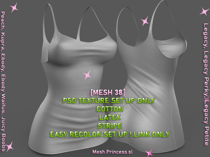 [MeshPrincess PSD TEXTURE PACK] [MESH 38]